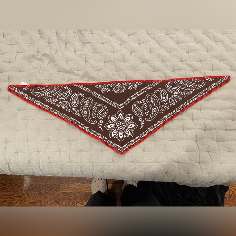 Free People Carmen knitted triangle banana